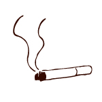 タバコ、ストレスなど